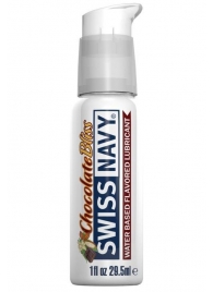 Лубрикант с ароматом шоколада Swiss Navy Chocolate Bliss Lube - 29,5 мл. - Swiss navy - купить с доставкой в Ижевске