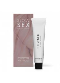 Лубрикант на водной основе Slow Sex Anal Play Gel - 30 мл. - Bijoux Indiscrets - купить с доставкой в Ижевске