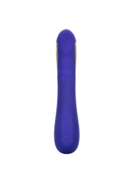 Фиолетовый вибратор с электростимуляцией Intimate E-Stimulator Petite Wand - 18,5 см. - California Exotic Novelties - купить с доставкой в Ижевске