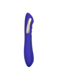 Фиолетовый вибратор с электростимуляцией Intimate E-Stimulator Petite Wand - 18,5 см. - California Exotic Novelties - купить с доставкой в Ижевске