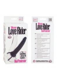 Насадка на пенис Silicone Love Rider Dual Penetrator для двойного проникновения - 14 см. - California Exotic Novelties - в Ижевске купить с доставкой