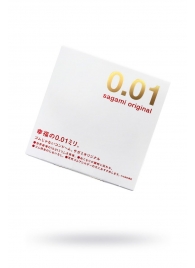 Супертонкий презерватив Sagami Original 0.01 - 1 шт. - Sagami - купить с доставкой в Ижевске