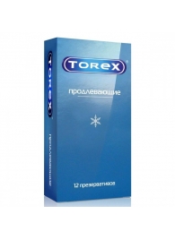 Презервативы Torex  Продлевающие  с пролонгирующим эффектом - 12 шт. - Torex - купить с доставкой в Ижевске