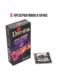 Ароматизированные презервативы DOMINO  Фруктовый слот  - 6 шт. - Domino - купить с доставкой в Ижевске
