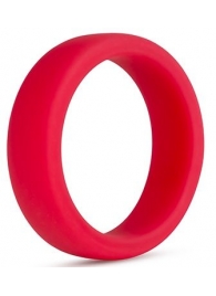 Красное эрекционное кольцо Silicone Go Pro Cock Ring - Blush Novelties - в Ижевске купить с доставкой