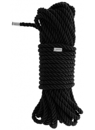 Черная веревка для бондажа BONDAGE ROPE - 10 м. - Dream Toys - купить с доставкой в Ижевске