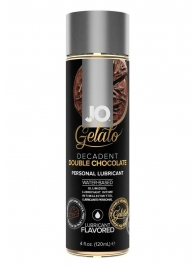 Лубрикант с ароматом шоколада JO GELATO DECADENT DOUBLE CHOCOLATE - 120 мл. - System JO - купить с доставкой в Ижевске