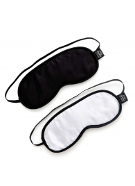 Набор из двух масок на глаза Soft Blindfold Twin Pack - Fifty Shades of Grey - купить с доставкой в Ижевске