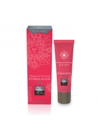 Возбуждающий интимный гель для двоих STIMULATION GEL Pomegranate   Nutmeg - 30 мл. - Shiatsu - купить с доставкой в Ижевске