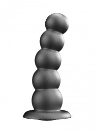 Черная насадка-плаг на харнесс PLATINUM 9 - 24 см. - LOVETOY (А-Полимер) - купить с доставкой в Ижевске