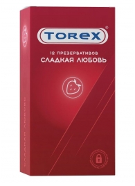 Презервативы Torex  Сладкая любовь  с ароматом клубники - 12 шт. - Torex - купить с доставкой в Ижевске