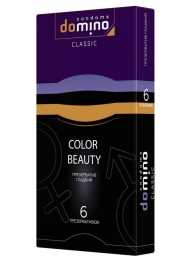 Разноцветные презервативы DOMINO Colour Beauty - 6 шт. - Domino - купить с доставкой в Ижевске