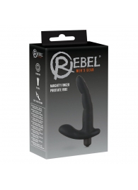 Черный вибромассажер простаты Naughty Finger Prostate Vibe - 13,8 см. - Orion - в Ижевске купить с доставкой