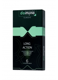 Презервативы с пролонгирующим эффектом DOMINO Classic Long action - 6 шт. - Domino - купить с доставкой в Ижевске
