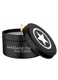 Массажная свеча с ароматом розы Massage Candle - Shots Media BV - купить с доставкой в Ижевске