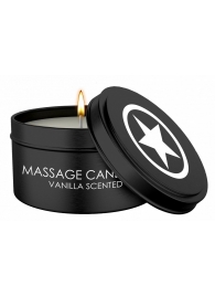 Массажная свеча с ароматом ванили Massage Candle - Shots Media BV - купить с доставкой в Ижевске