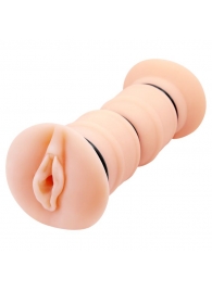 Телесный вибромастурбатор-вагина Michelle - Baile - в Ижевске купить с доставкой