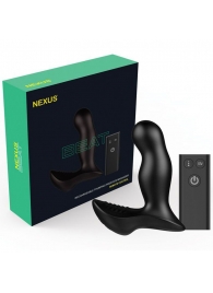 Черный вибромассажер простаты NEXUS Beat - 12 см. - Nexus Range - в Ижевске купить с доставкой
