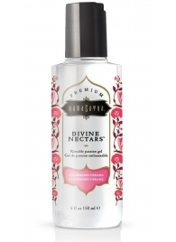 Гель-лубрикант на водной основе Divine Nectars Strawberry Dream с ароматом клубники - 150 мл. - Kama Sutra - купить с доставкой в Ижевске