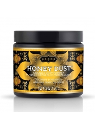Пудра для тела Honey Dust Body Powder с ароматом кокоса и ананаса - 170 гр. - Kama Sutra - купить с доставкой в Ижевске