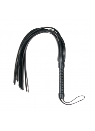 Черный флоггер Flogger Whip - 46 см. - Easy toys - купить с доставкой в Ижевске