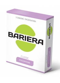 Классические презервативы Bariera Classic - 3 шт. - Bariera - купить с доставкой в Ижевске