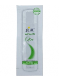 Лубрикант на водной основе pjur WOMAN Aloe - 2 мл. - Pjur - купить с доставкой в Ижевске