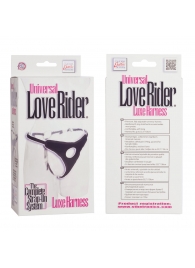 Трусы для страпона с универсальным креплением Universal Love Rider Luxe Harness - California Exotic Novelties - купить с доставкой в Ижевске