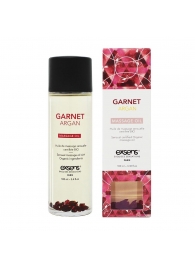 Органическое массажное масло GARNET ARGAN - 100 мл. - Exsens - купить с доставкой в Ижевске