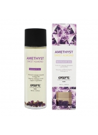 Органическое массажное масло AMETHYST SWEET ALMOND - 100 мл. - Exsens - купить с доставкой в Ижевске