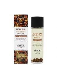 Органическое массажное масло TIGER EYE MACADAMIA - 100 мл. - Exsens - купить с доставкой в Ижевске