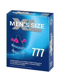 Стимулирующая насадка на пенис MEN SIZE 777 - Sitabella - в Ижевске купить с доставкой