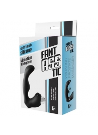 Черный вибромассажер простаты FantASStic Vibrating Prostate Massager - 11,3 см. - Dream Toys - в Ижевске купить с доставкой