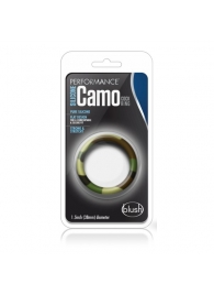 Эрекционное кольцо камуфляжной расцветки Silicone Camo Cock Ring - Blush Novelties - в Ижевске купить с доставкой