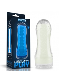 Светящийся в темноте мастурбатор Lumino Play Masturbator Ribbed - Lovetoy - в Ижевске купить с доставкой