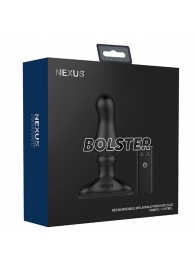 Черный вибростимулятор простаты Nexus Bolster - 12,3 см. - Nexus Range - в Ижевске купить с доставкой