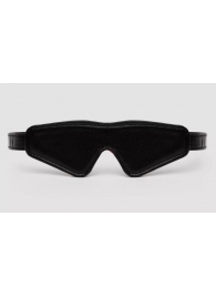 Двусторонняя красно-черная маска на глаза Reversible Faux Leather Blindfold - Fifty Shades of Grey - купить с доставкой в Ижевске