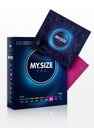 Презервативы MY.SIZE размер 64 - 3 шт. - My.Size - купить с доставкой в Ижевске