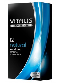 Классические презервативы VITALIS PREMIUM natural - 12 шт. - Vitalis - купить с доставкой в Ижевске
