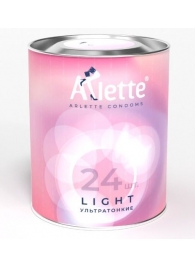 Ультратонкие презервативы Arlette Light - 24 шт. - Arlette - купить с доставкой в Ижевске