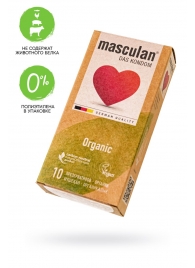 Экологически чистые презервативы Masculan Organic - 10 шт. - Masculan - купить с доставкой в Ижевске