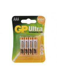 Батарейки алкалиновые GP Ultra Alkaline 24А AАA/LR03 - 4 шт. - Элементы питания - купить с доставкой в Ижевске