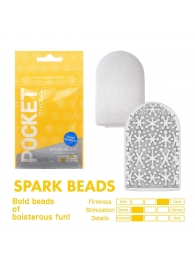 Карманный мастурбатор Spark Beads - Tenga - в Ижевске купить с доставкой