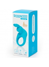 Голубое эрекционное виброкольцо Happy Rabbit Rechargeable Rabbit Cock Ring - Happy Rabbit - в Ижевске купить с доставкой