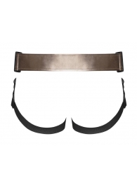 Бронзовый пояс для насадок Curious Harness - Strap-on-me - купить с доставкой в Ижевске