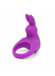 Фиолетовое эрекционное виброкольцо Happy Rabbit Rechargeable Rabbit Cock Ring - Happy Rabbit - в Ижевске купить с доставкой