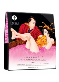 Соль для ванны Lovebath Dragon Fruit, превращающая воду в гель - 650 гр. - Shunga - купить с доставкой в Ижевске