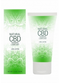 Лубрикант с пролонгирующим эффектом Natural CBD Numbing Lubricant - 50 мл. - Shots Media BV - купить с доставкой в Ижевске