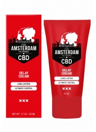 Крем-пролонгатор CBD from Amsterdam Delay Cream - 50 мл. - Shots Media BV - купить с доставкой в Ижевске