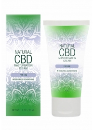 Крем для мастурбации для мужчин Natural CBD Masturbation Cream For Him - 50 мл. - Shots Media BV - купить с доставкой в Ижевске